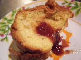 米粉を使ったメープルシフォンケーキ