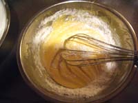 米粉を使ったメープルシフォンケーキ レシピ３