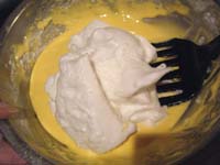 米粉を使ったメープルシフォンケーキ レシピ５